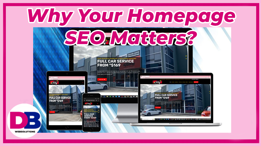 Why Your Homepage SEO Matters